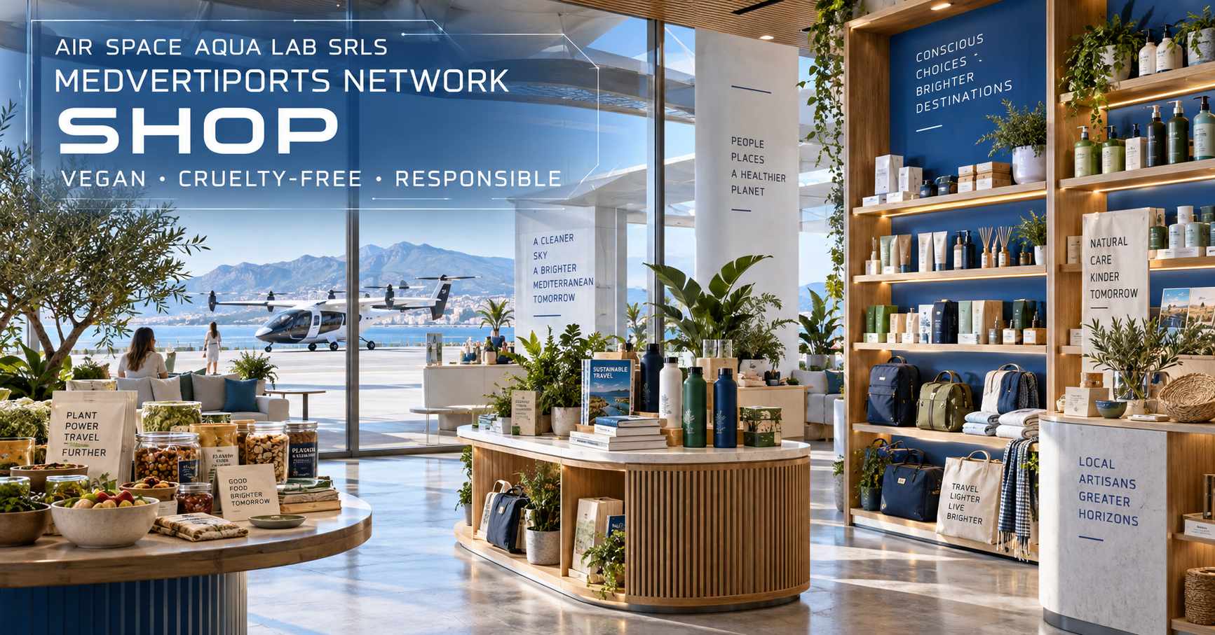 Shop & Circularità — MedVertiports Network by Air Space Aqua Lab Srls